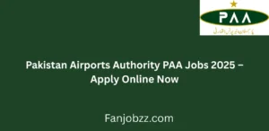 Pakistan Airports Authority PAA Jobs 2025 Apply Online Now